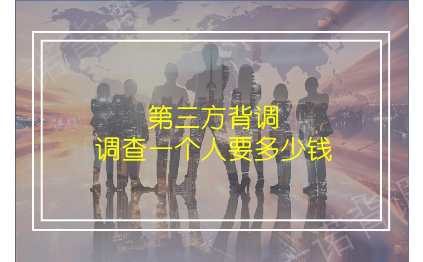 第三方背调 调查一个人要多少钱 一诺背调 国内领先的背景调查服务平台